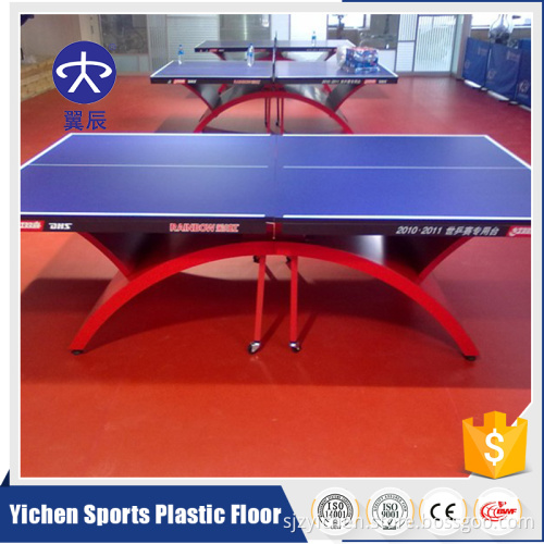 Professional sport floor palstic flooring table tennis pvc floor